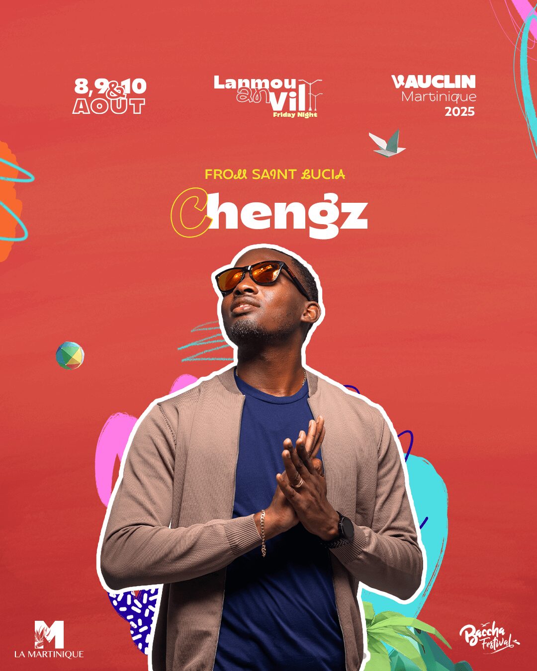 DJ CHENGZ - Baccha Festival 2025 | 08, 09 & 10 Août - Vauclin, Martinique